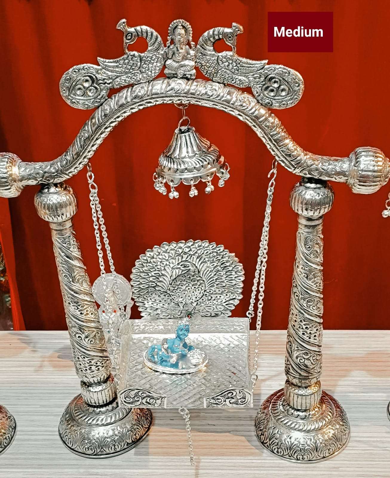 German Silver Antique Jhula