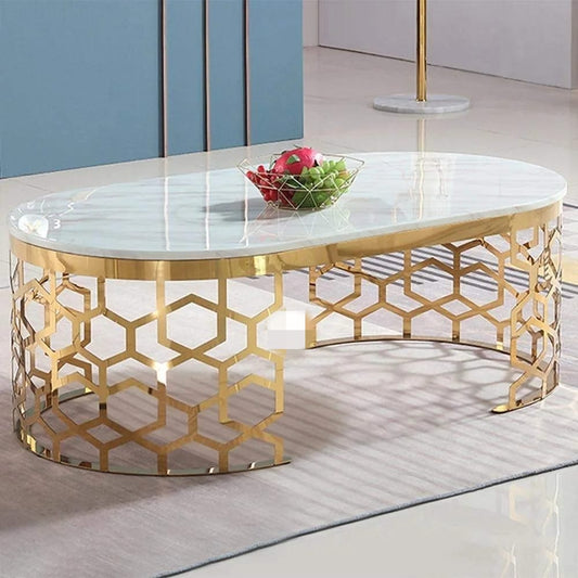 Modern Oval Coffee Table