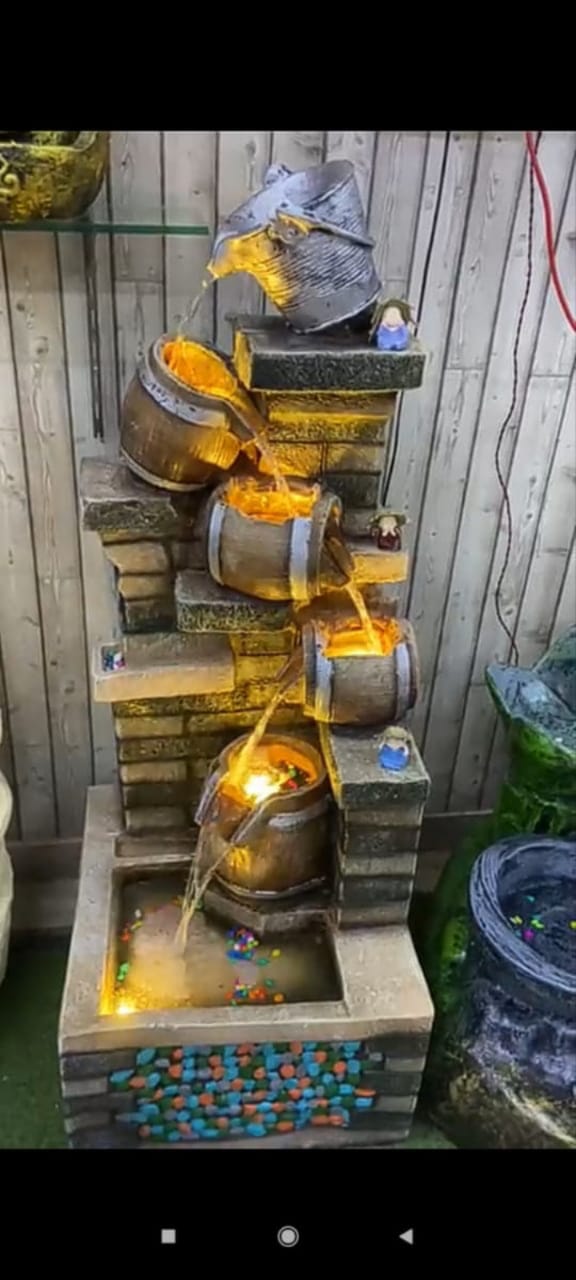 Bucket Water Fountain