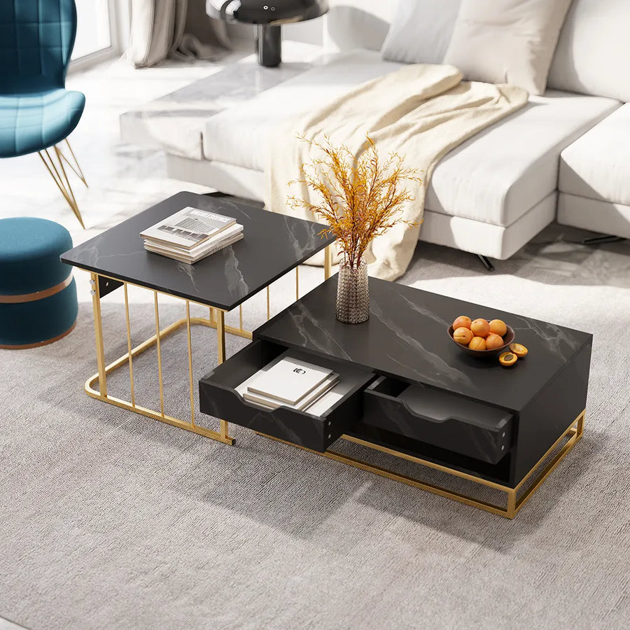 Buy Square Nesting Table With Storage – PC HOME DECOR