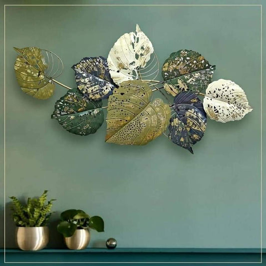 PC Home Decor | Leaf Metal Wall Decor