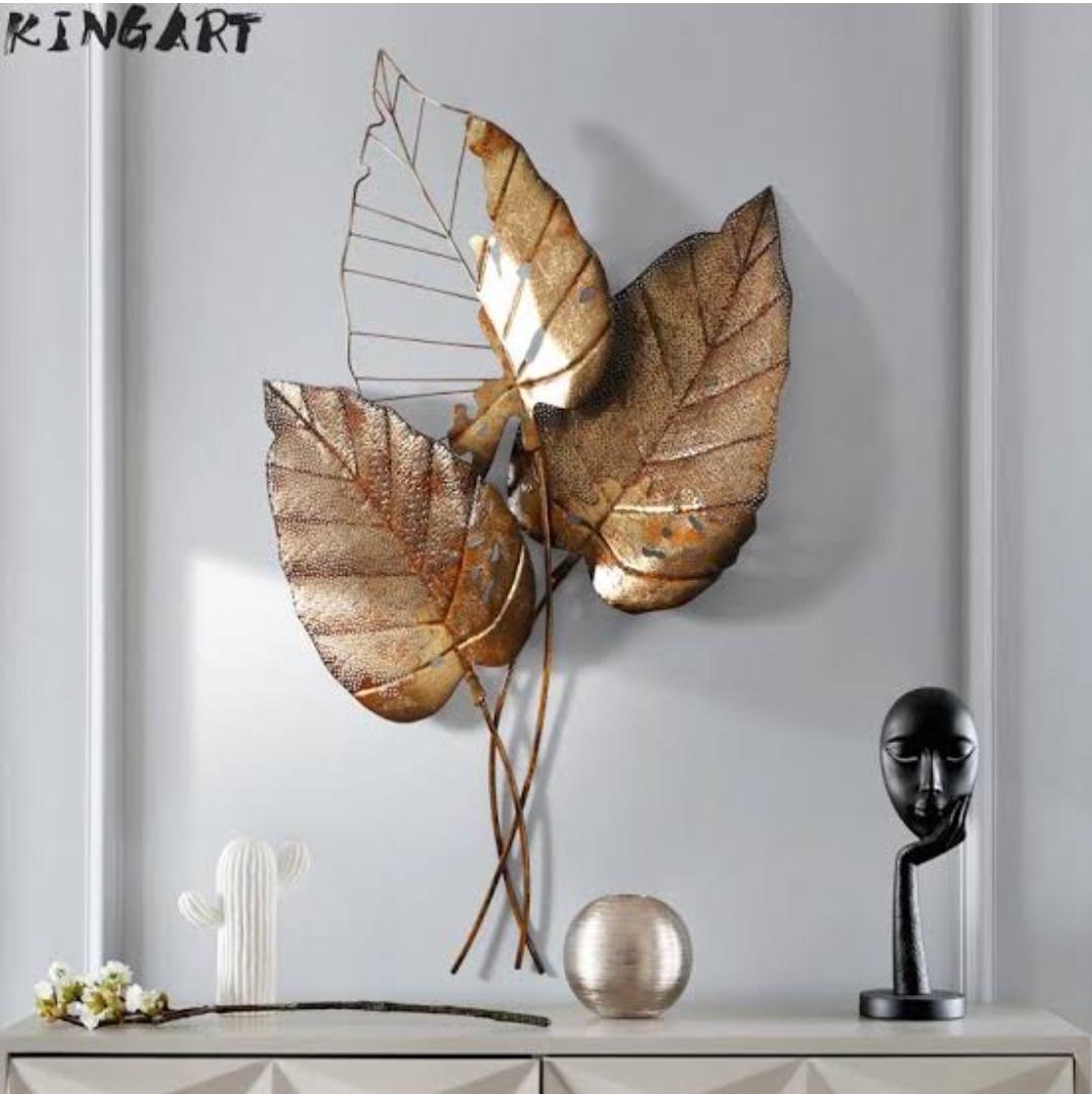 PC Home Decor |Leaf Metal Wall Art
