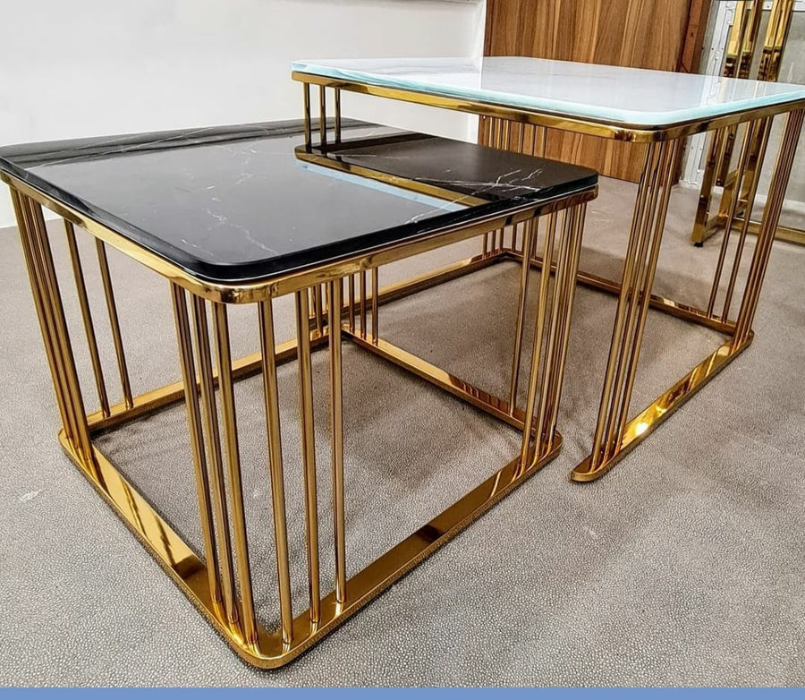 Stainless Steel Square Centre Table